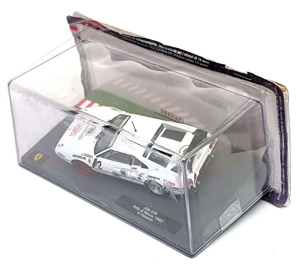 Altaya 1/43 Scale 61023S - Ferrari 308 GTB #2 Rally di Monza 1983 - White