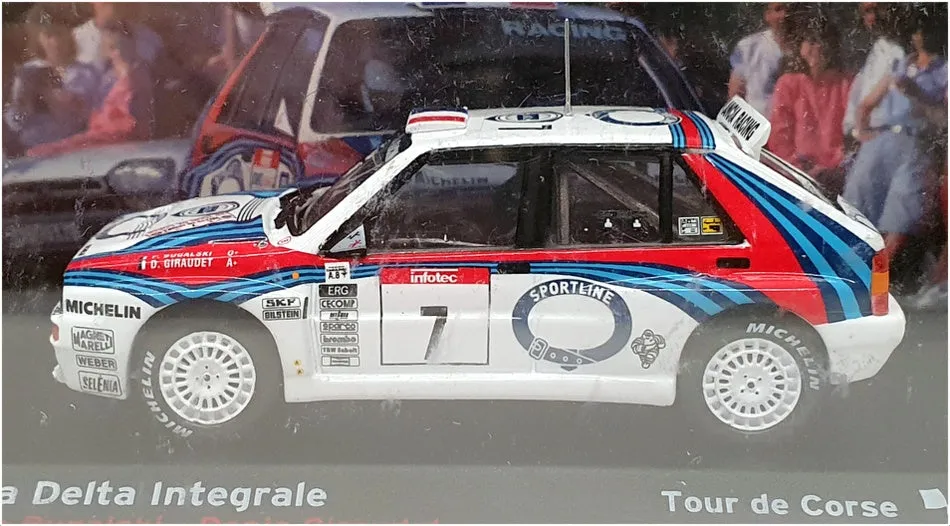 Altaya 1/43 Scale 7824B - Lancia Delta Integrale #7 Tour De Corse 1992