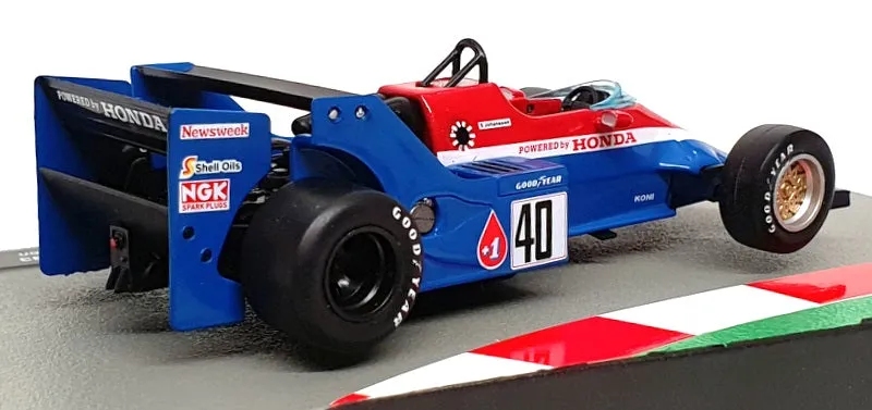 Altaya 1/43 Scale 91024C - F1 Spirit 201 1983 #40 S. Johansson - Blue/Red