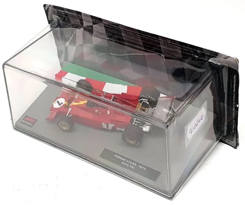 Altaya 1/43 Scale 91024G - F1 Ferrari 312 B3 1973 #7 J. Ickx - Red