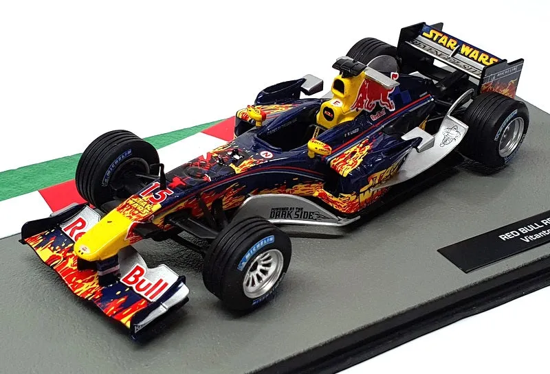 Altaya 1/43 Scale 91024J - F1 Red Bull 2005 #15 V. Liuzzi - Blue/Yellow