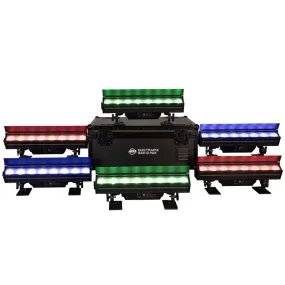 American DJ ELECTRAPIX-BAR-8-PAK Linear Fixtures with Charging Case