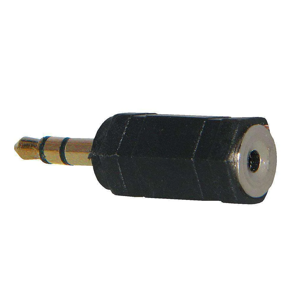 AMZER 3.5mm Female to 2.5mm Male Adapter - Black