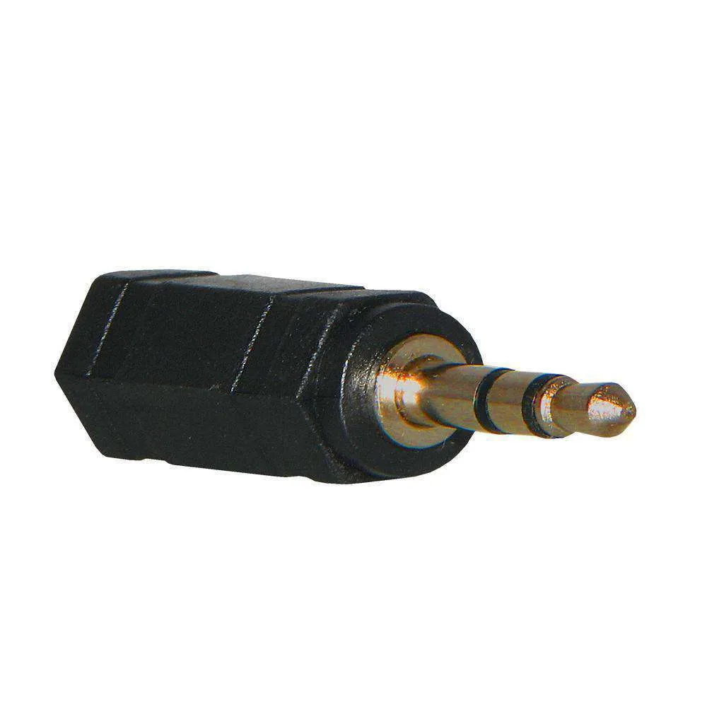 AMZER 3.5mm Female to 2.5mm Male Adapter - Black