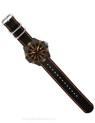 ArmourLite Caliber Series - Orange Accents - Nylon Strap - Tritium - Date - 200m