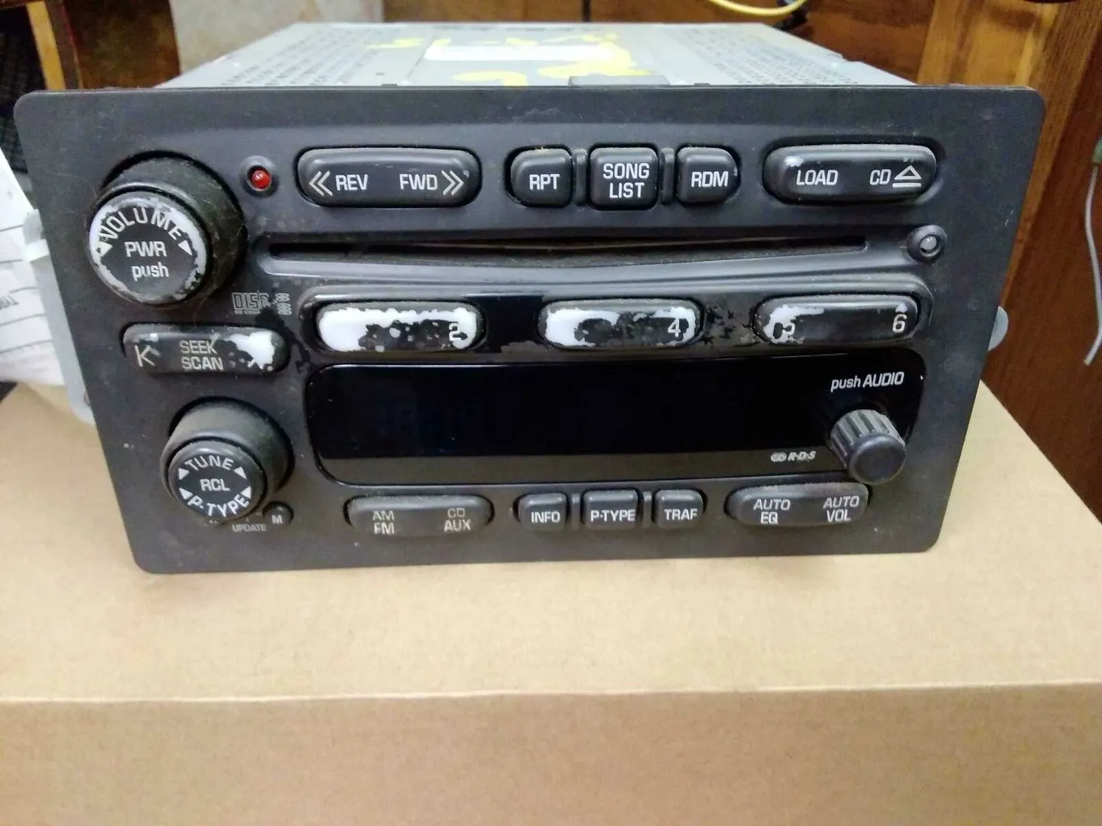 Audio & Visual Equip.(radio) GMC ENVOY XL 02 03