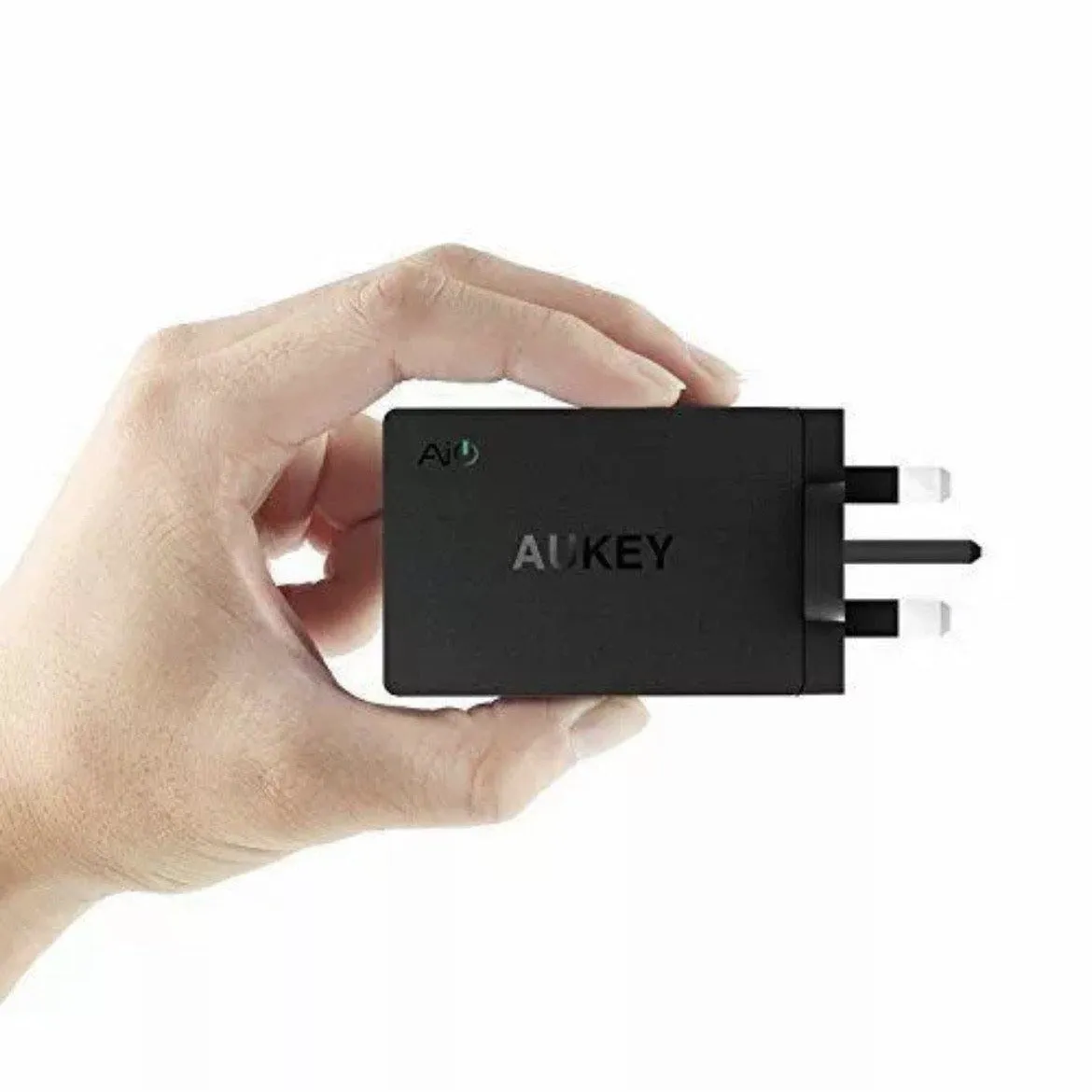 Aukey Turbo triple USB Mains Rapid Fast Charger Plug