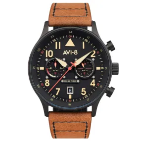 AVI-8 Carey Dual Time Debden Watch AV-4088-03