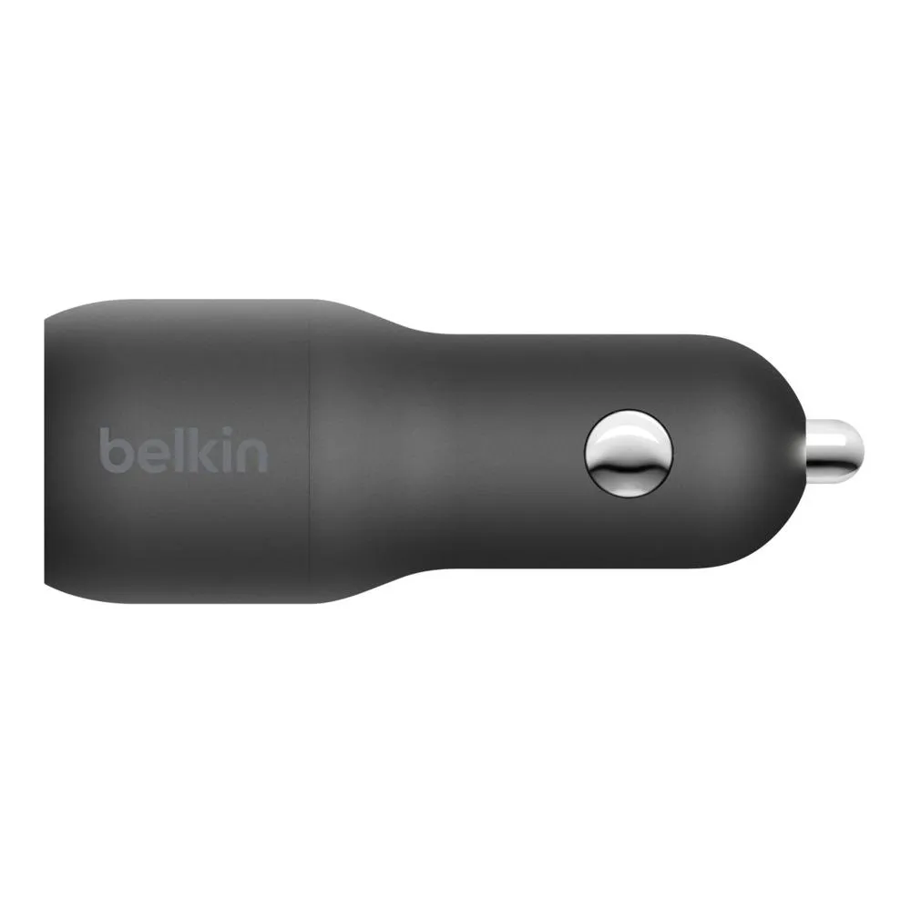 Belkin Boostcharge 18W USB-C-PD   12W USB-A Car Charger