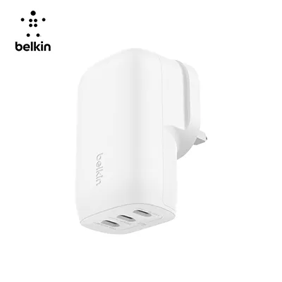 Belkin WCC002myWH 67W Triol USB-C PD3.1 PPS Gan Charger