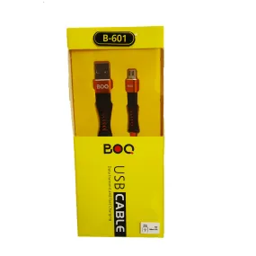 BOQ Micro USB Cable  B-601- Data transmit and Fast Charging