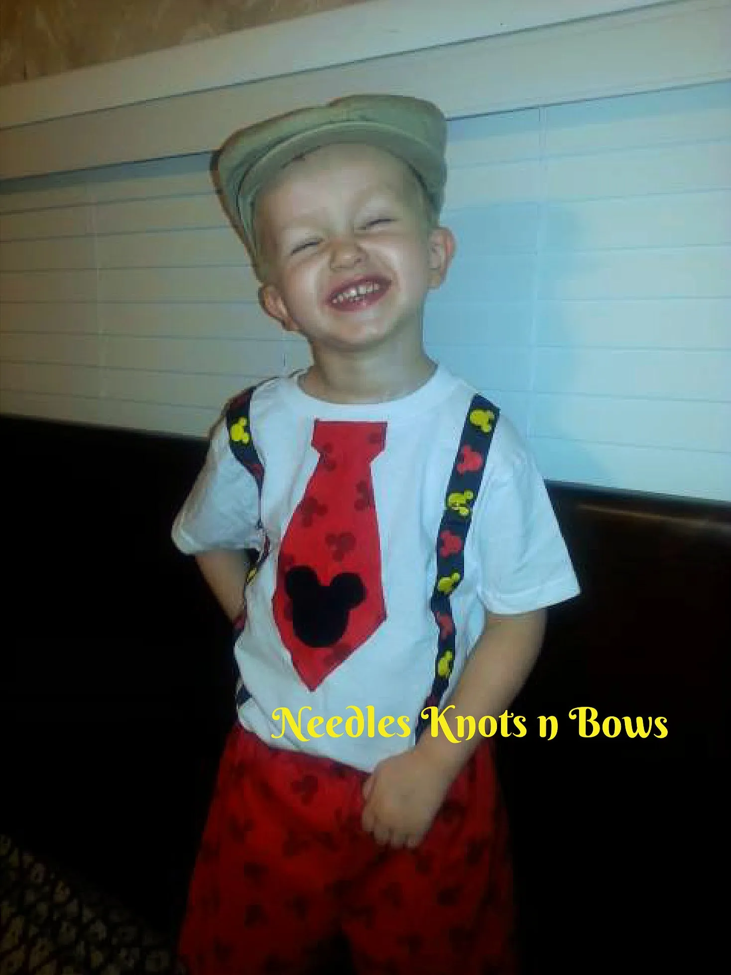 Boys Mickey Mouse 2nd Birthday Outfit, 3rd Birthday