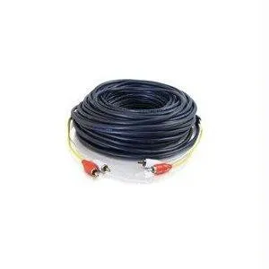 C2g 25ft Plenum-rated Rca Stereo Audio Cable With Low Profile Connectors