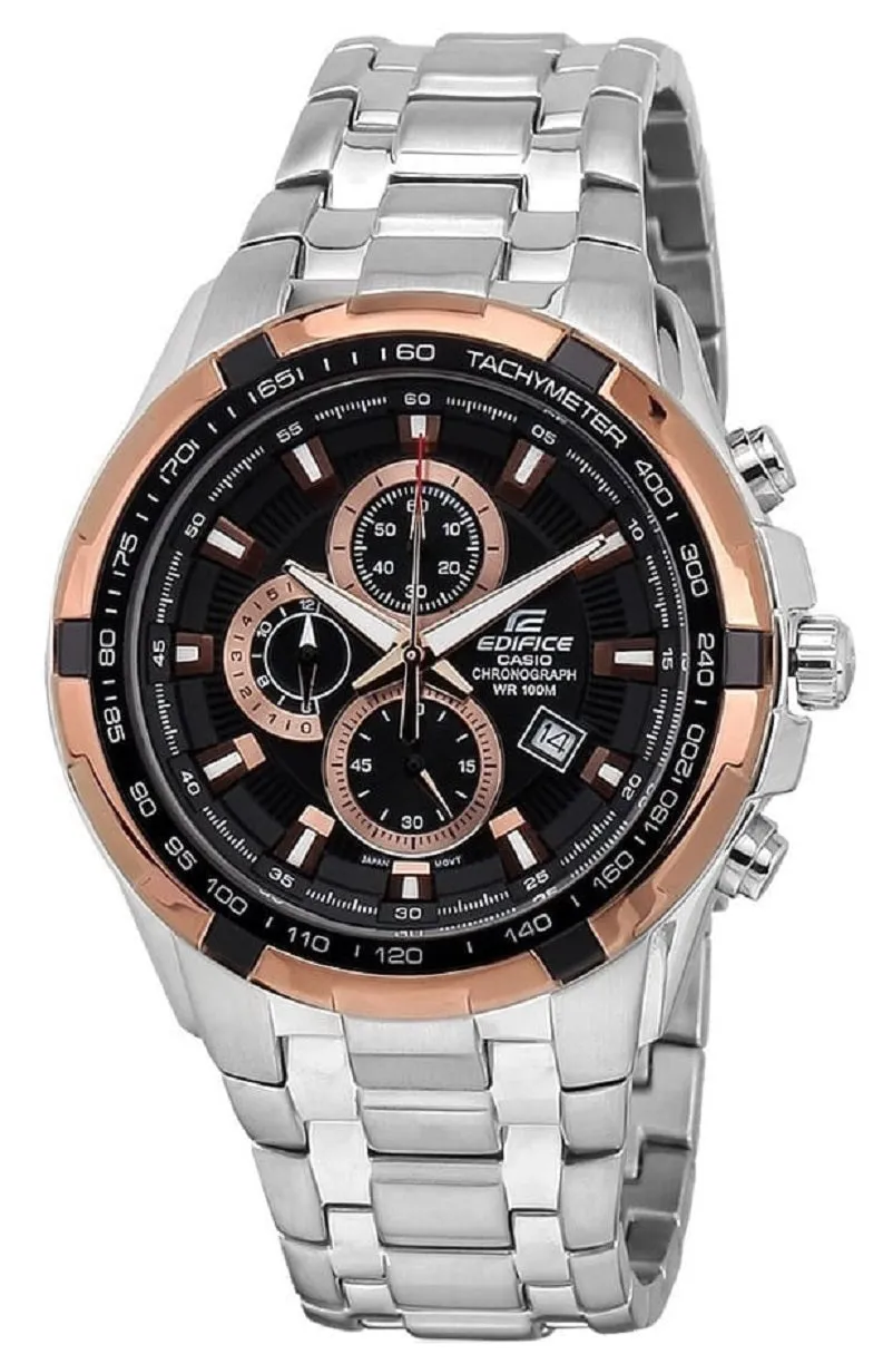 Casio Edifice EF-539D-1A5 Chronograph Stainless Steel Strap Watch For Men