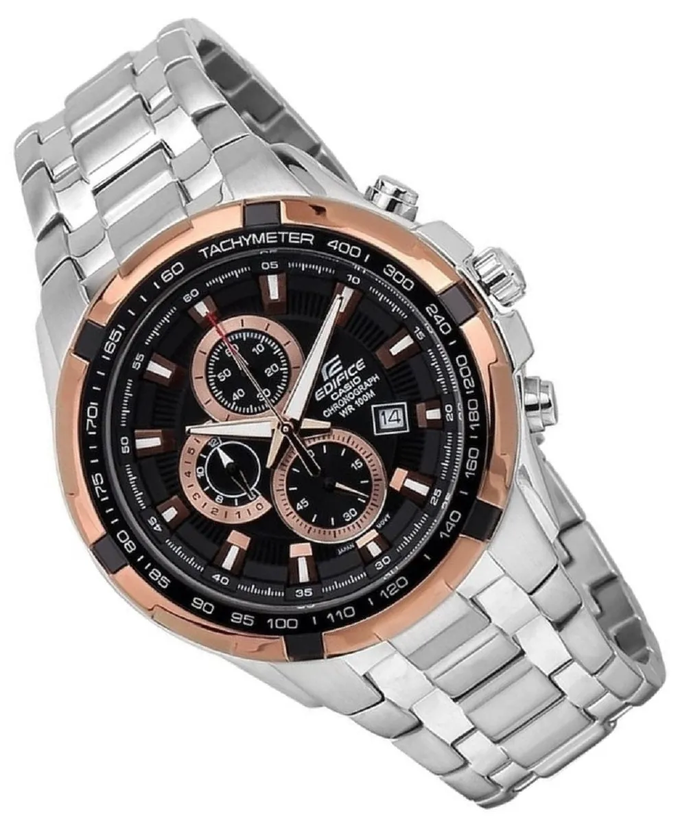 Casio Edifice EF-539D-1A5 Chronograph Stainless Steel Strap Watch For Men