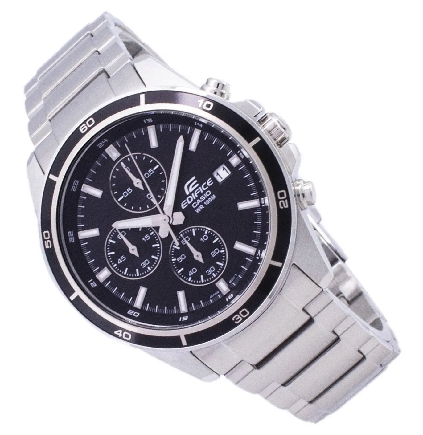 Casio Edifice EFR-526D-1A Chronograph Stainless Steel Strap Watch For Men