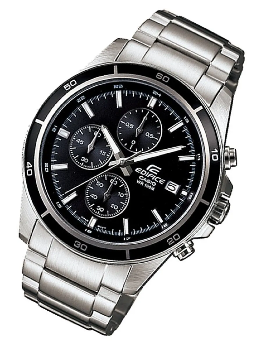 Casio Edifice EFR-526D-1A Chronograph Stainless Steel Strap Watch For Men