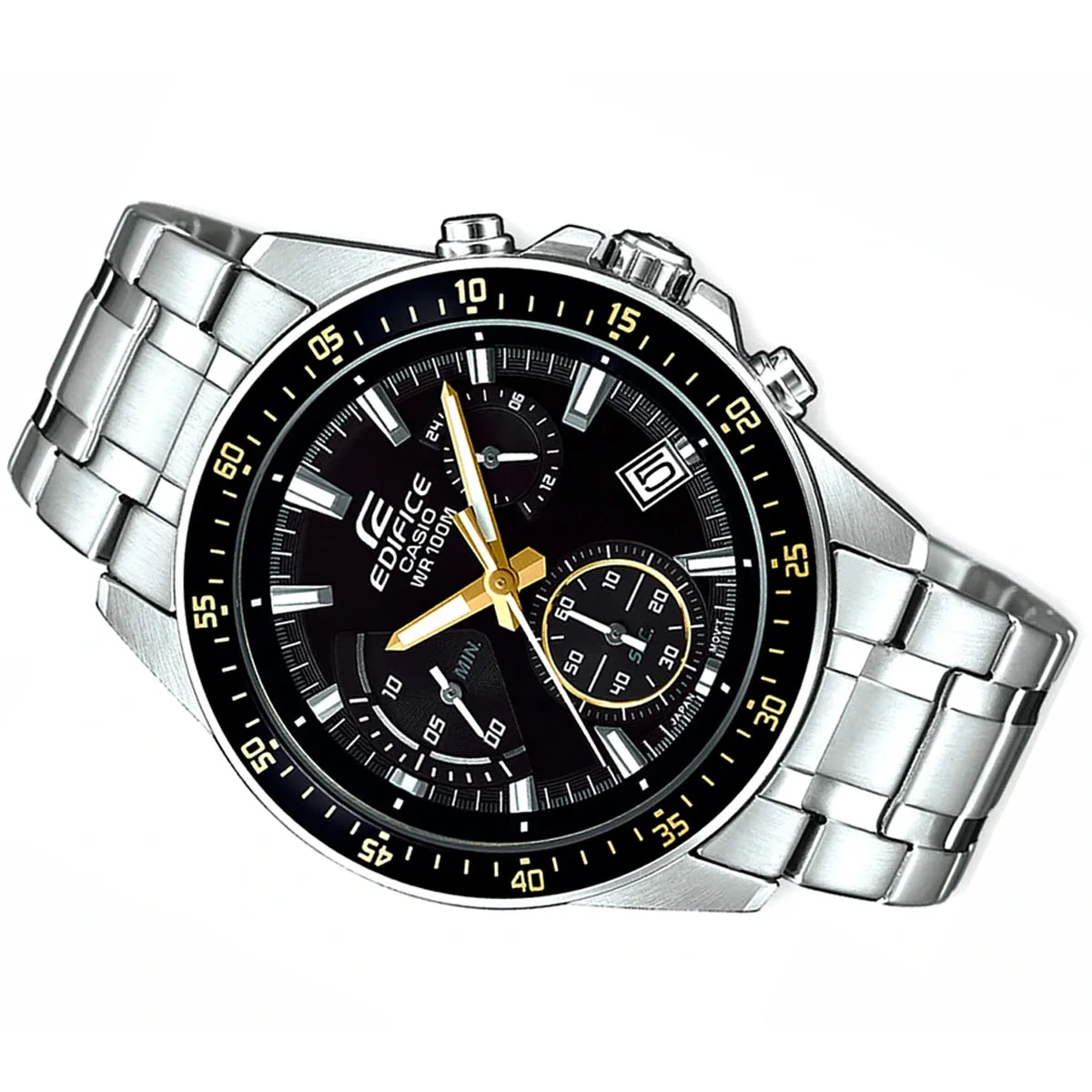 Casio Edifice EFV-540D-1A9 Chronograph Stainless Steel Strap Watch For Men