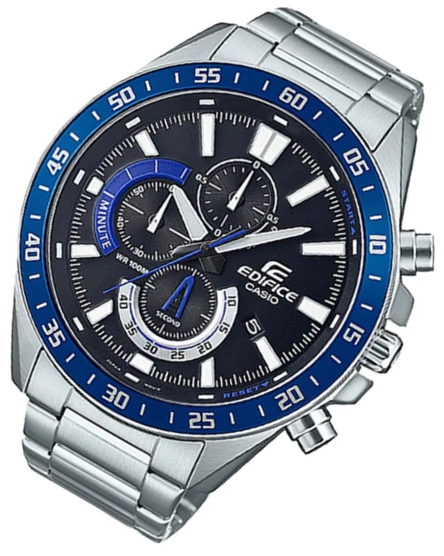 Casio Edifice EFV-620D-1A2 Chronograph Stainless Steel Strap Watch For Men