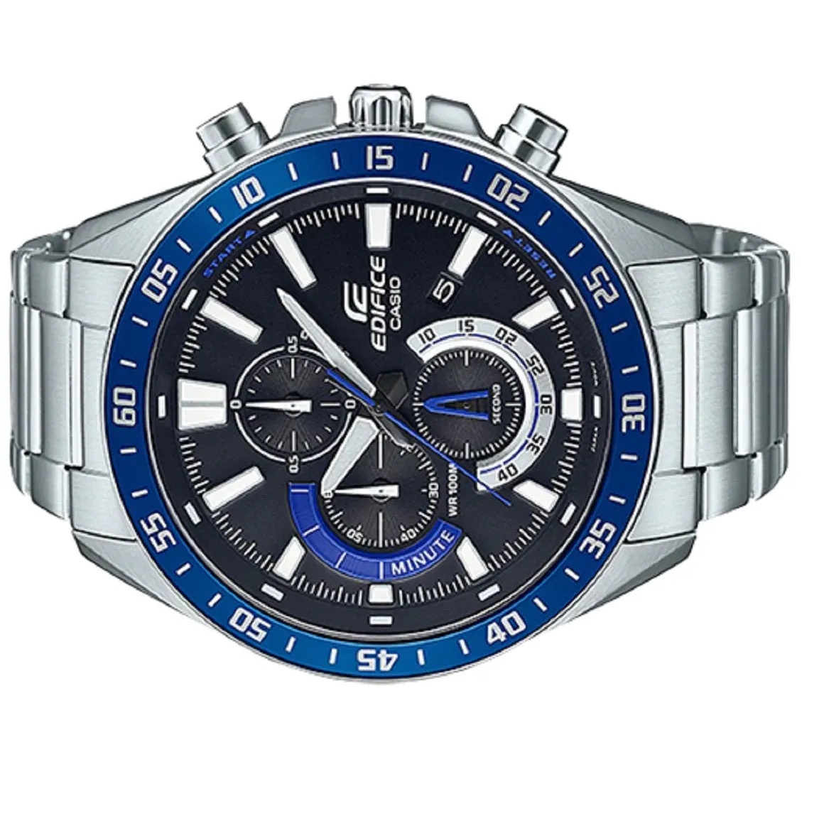 Casio Edifice EFV-620D-1A2 Chronograph Stainless Steel Strap Watch For Men