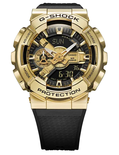 Casio G-Shock GM110G-1A9 Stainless Steel Gold Ana-Digital Watch