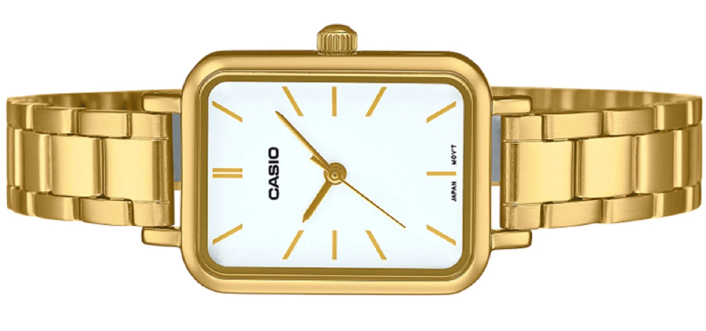 Casio LTP-V009G-7E Gold Strap Watch for Women