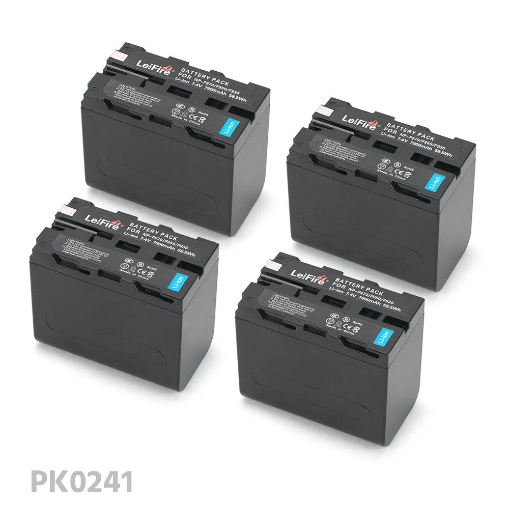 CGPro NP-F970/F960 7900mAh 7.4V Lithium-Ion Rechargeable Battery