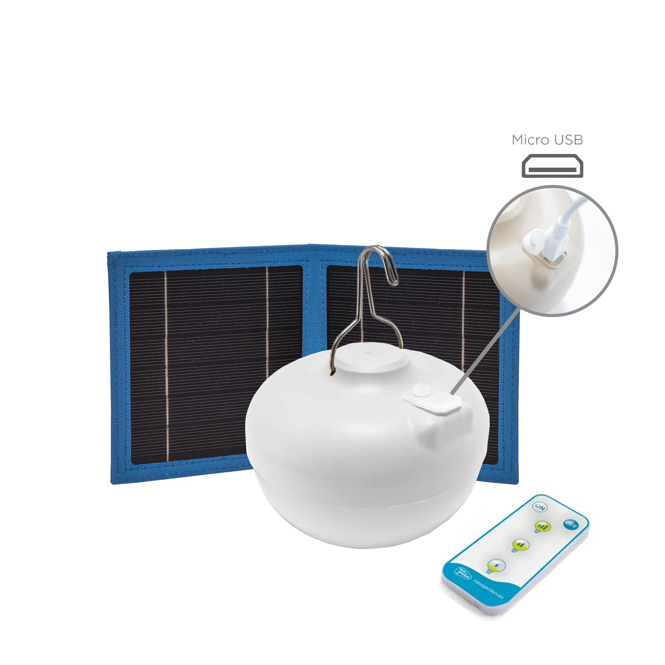 CHERRY portable solar charge light bulb