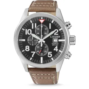 Citizen Quartz Chronograph Watch with Stopwatch