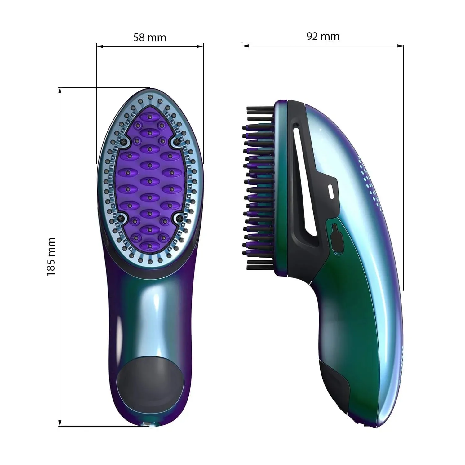 DAFNI allure™ Cordless Straightening Brush