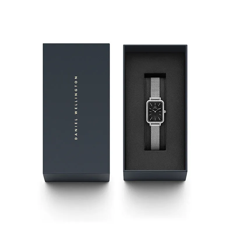 Daniel Wellington Quadro Ladies Black Watch DW00100667