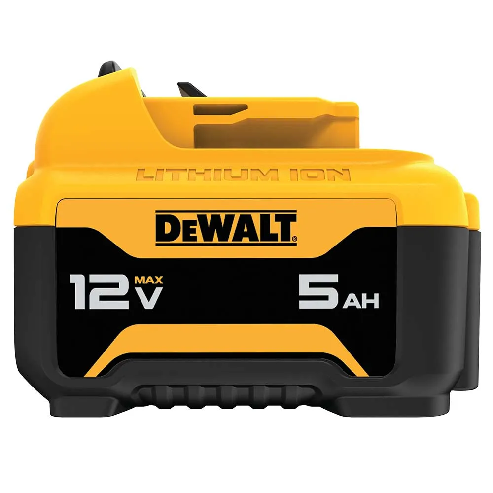 DeWALT DCB126-2 12V MAX 5.0Ah Lithium-Ion Lightweight Compact Batteries - 2 pk