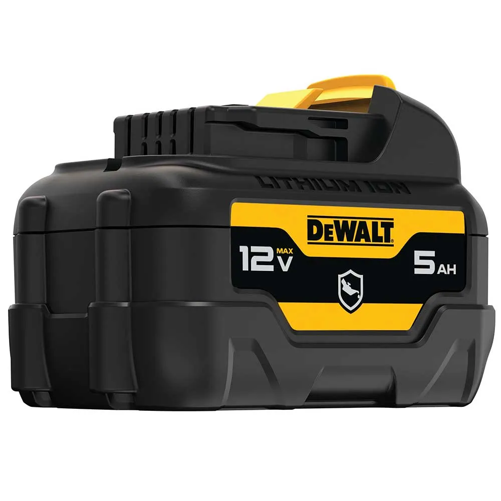 DeWALT DCB126G 12V MAX 5Ah Lightweight Lithium-Ion Durable Oil Resistant Battery