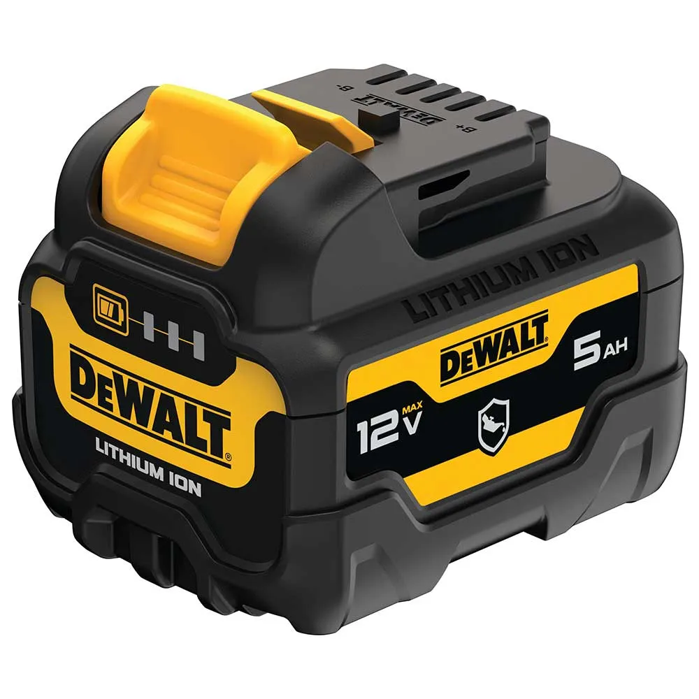 DeWALT DCB126G 12V MAX 5Ah Lightweight Lithium-Ion Durable Oil Resistant Battery