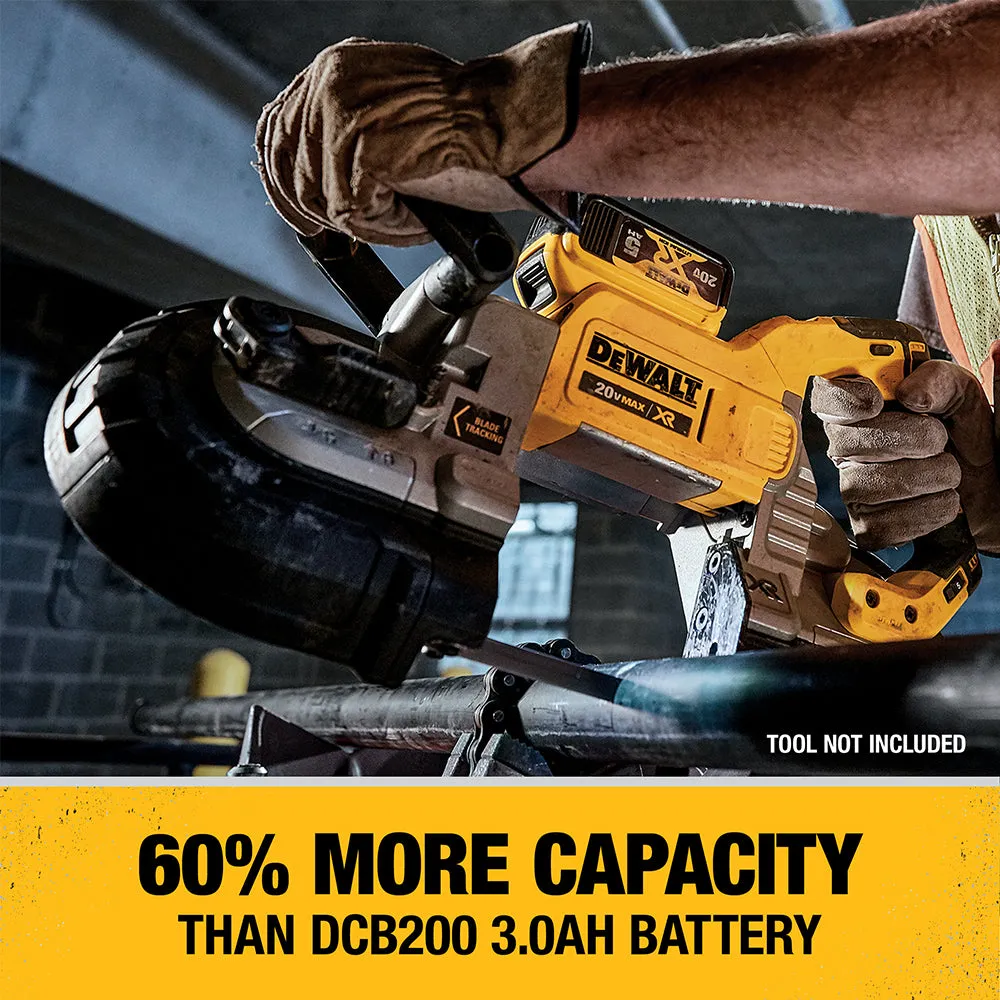 DeWALT DCB205C 20V MAX 5.0AH Lithium-Ion Battery Starter Kit