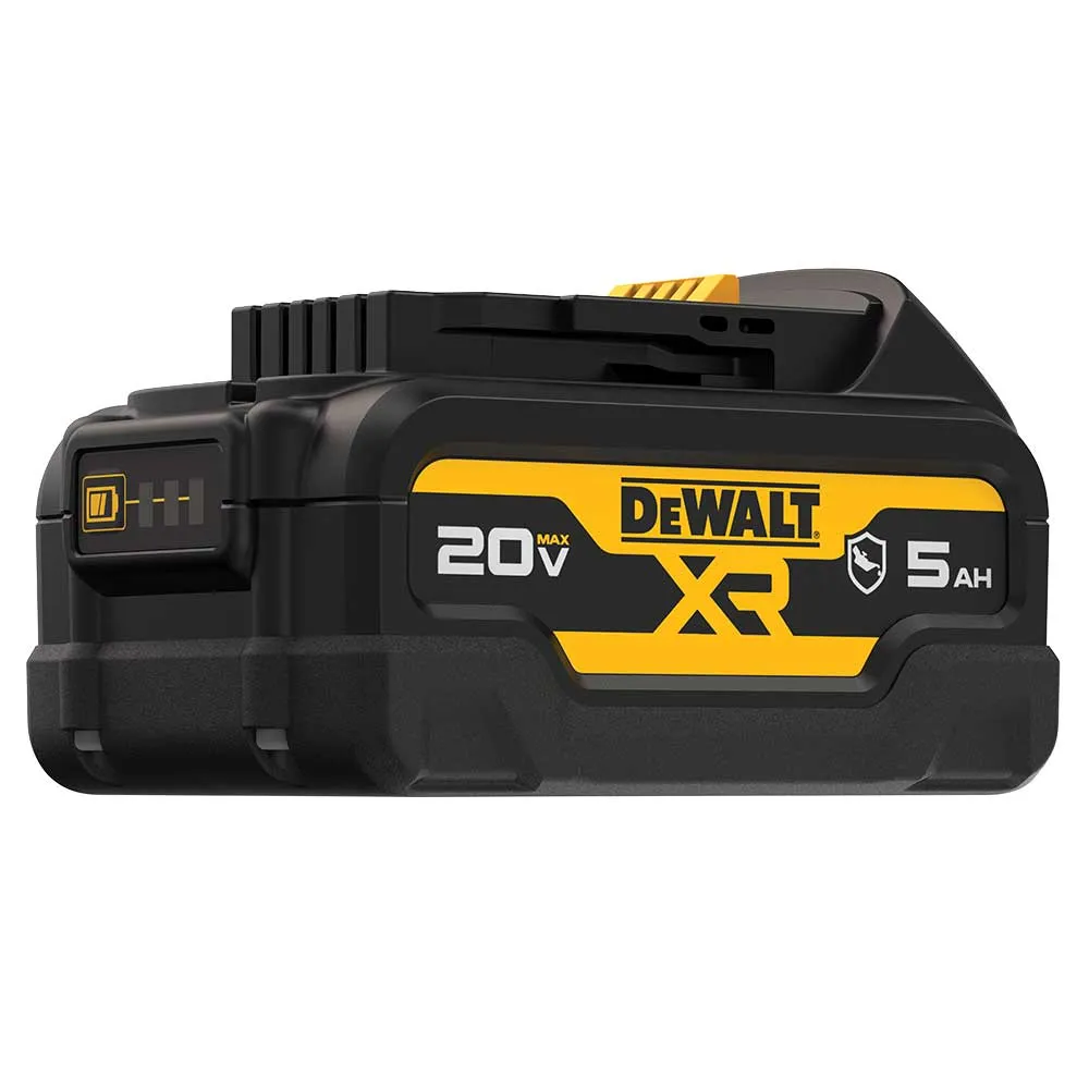 DeWALT DCB205G 20V MAX 5Ah Lightweight Lithium-Ion Durable Oil Resistant Battery