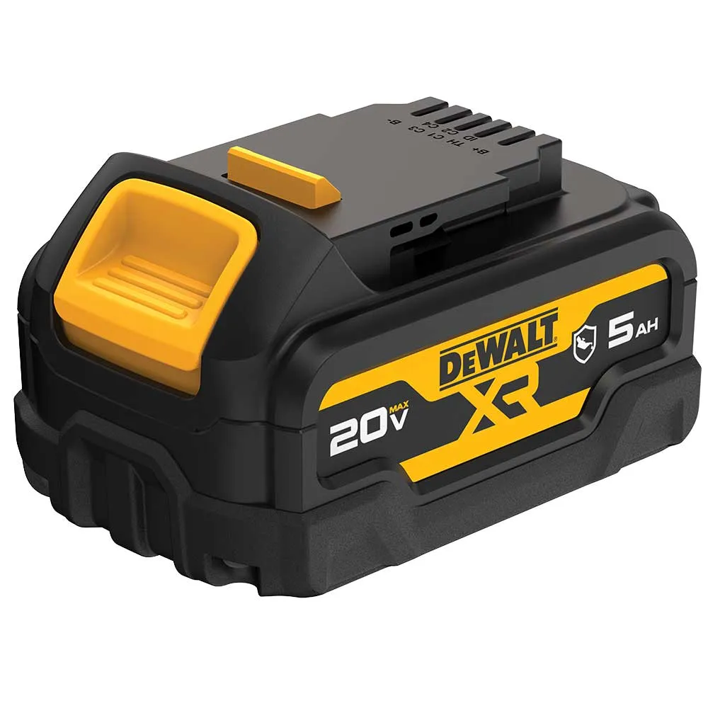 DeWALT DCB205G 20V MAX 5Ah Lightweight Lithium-Ion Durable Oil Resistant Battery