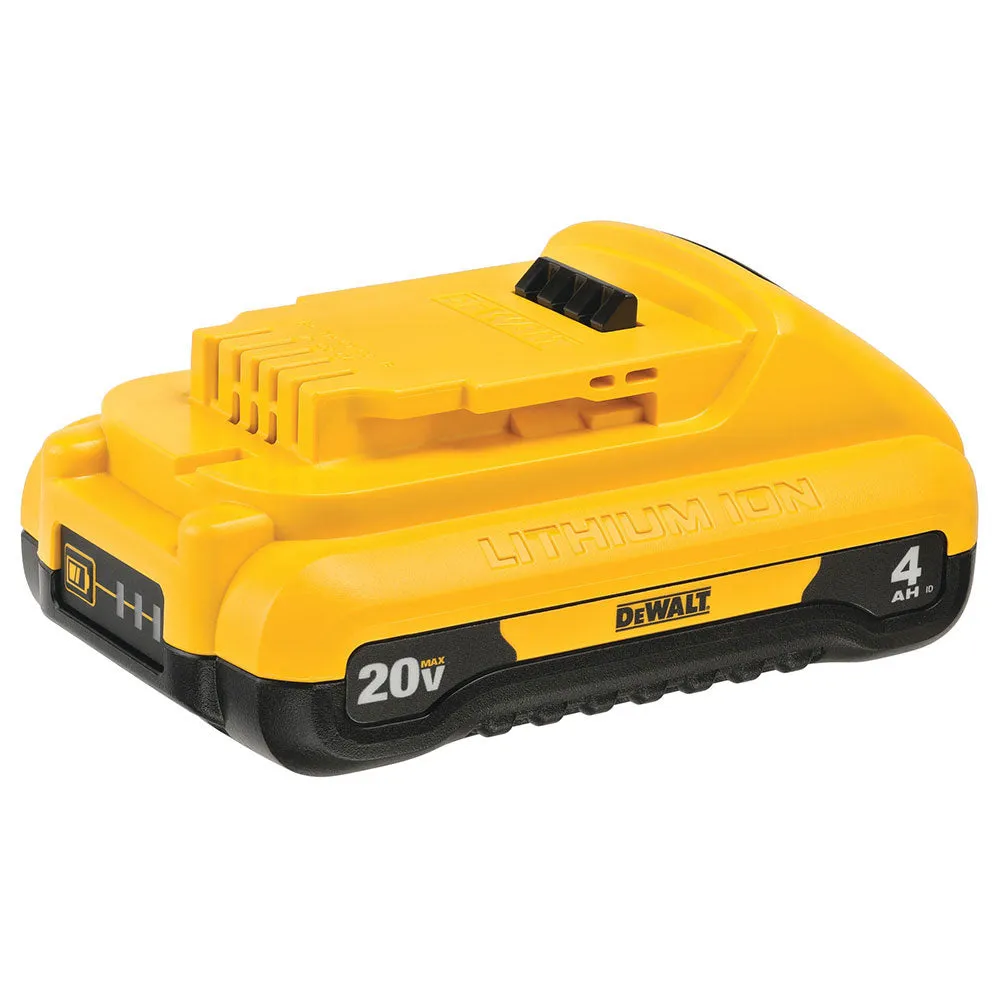 DeWALT DCB240-2 20V MAX 4AH Compact Lithium-Ion Battery (2 PK)