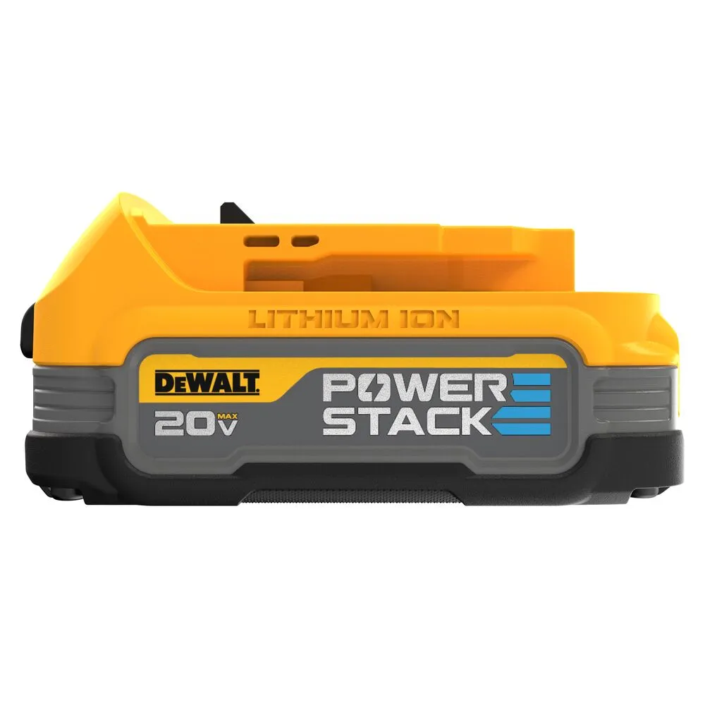 DeWALT DCBP034-2 20V MAX POWERSTACK Impact-Resistant Compact Batteries - 2 PK