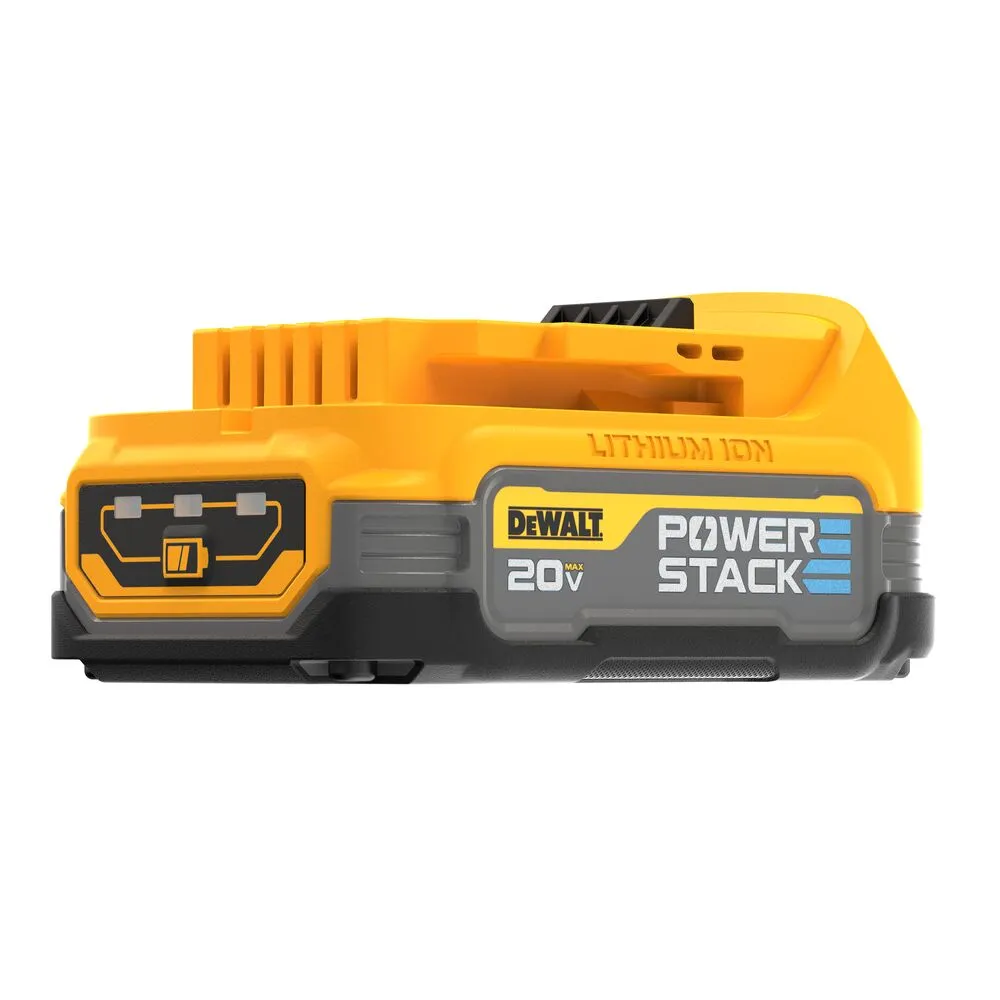 DeWALT DCBP034-2 20V MAX POWERSTACK Impact-Resistant Compact Batteries - 2 PK