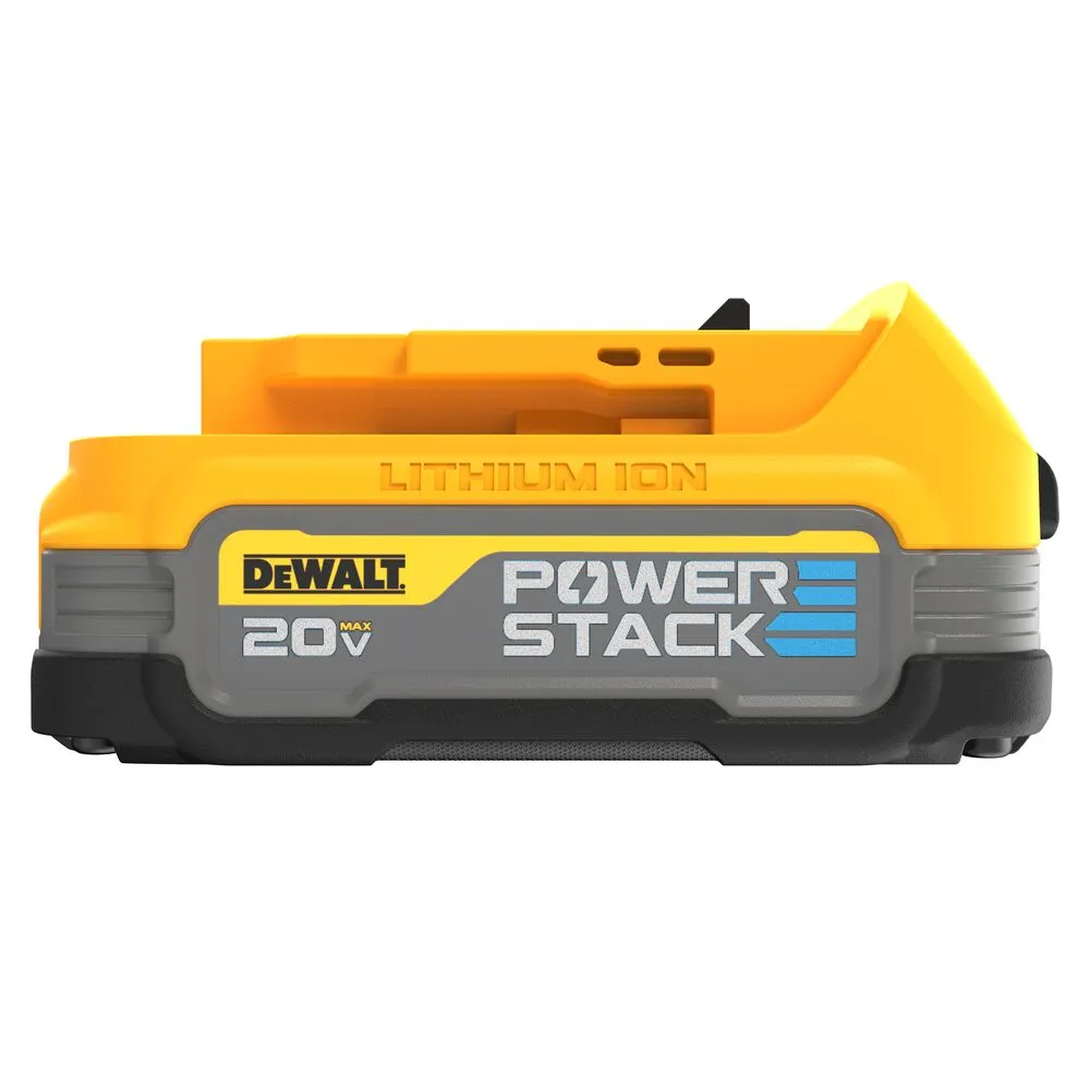 DeWALT DCBP034-2 20V MAX POWERSTACK Impact-Resistant Compact Batteries - 2 PK