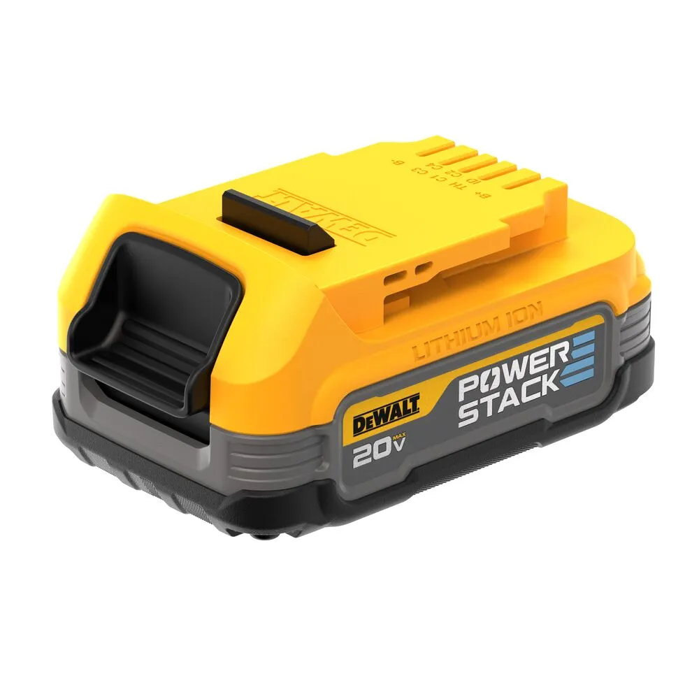 DeWALT DCBP034-2 20V MAX POWERSTACK Impact-Resistant Compact Batteries - 2 PK