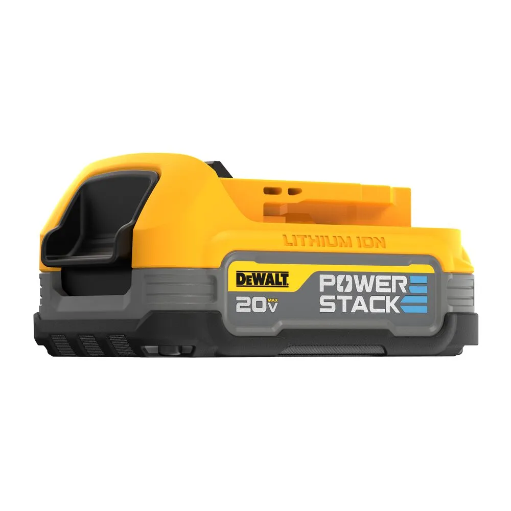 DeWALT DCBP034-2 20V MAX POWERSTACK Impact-Resistant Compact Batteries - 2 PK