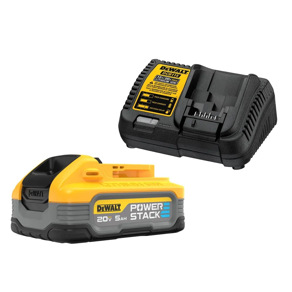 DeWALT DCBP520C 20V MAX POWERSTACK 5 AH Battery Starter Kit