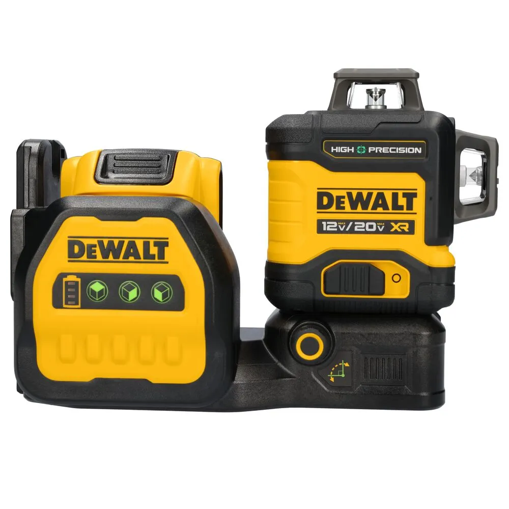 DeWALT DCLE34033D1 20V MAX XR 3 x 360 High Precision Green Beam Laser Kit?