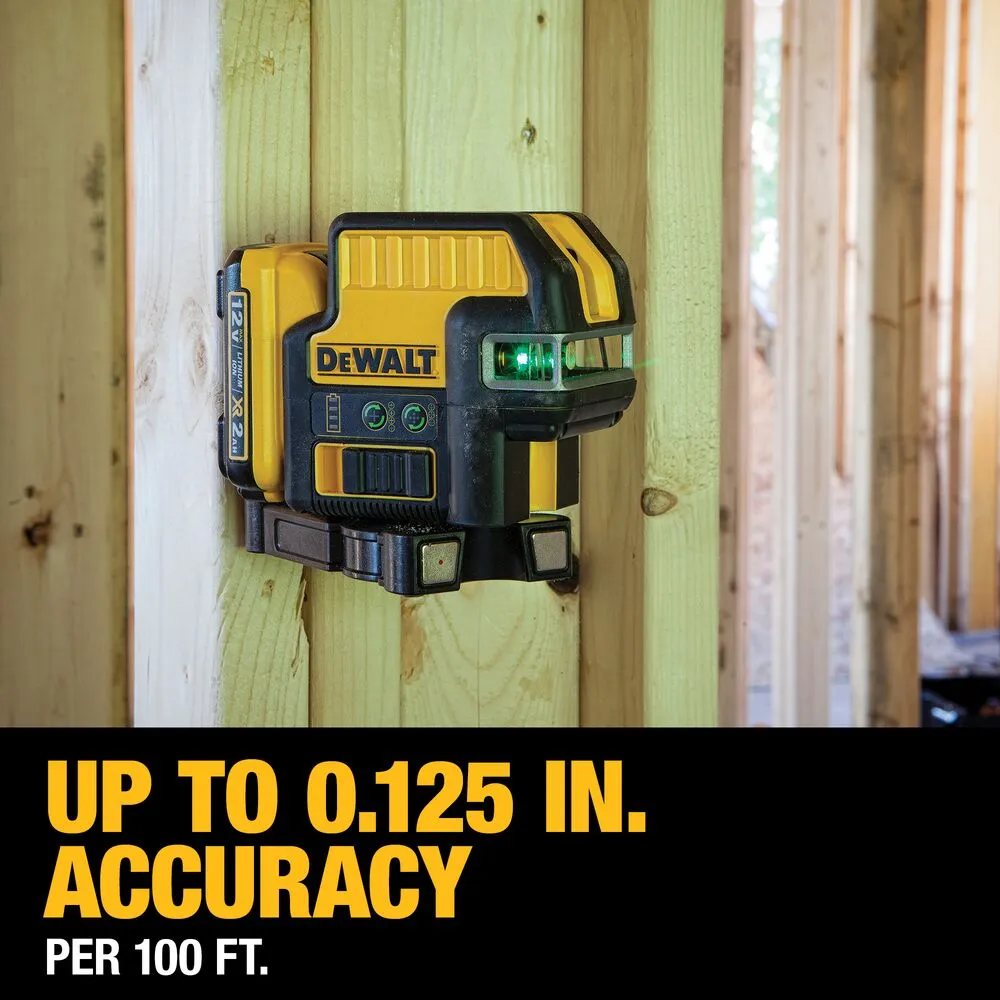 DeWALT DW0825LG-K 12V MAX 5 Spot Combination Laser