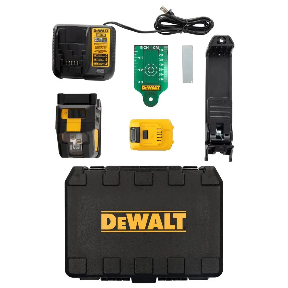 DeWALT DW0825LG-K 12V MAX 5 Spot Combination Laser