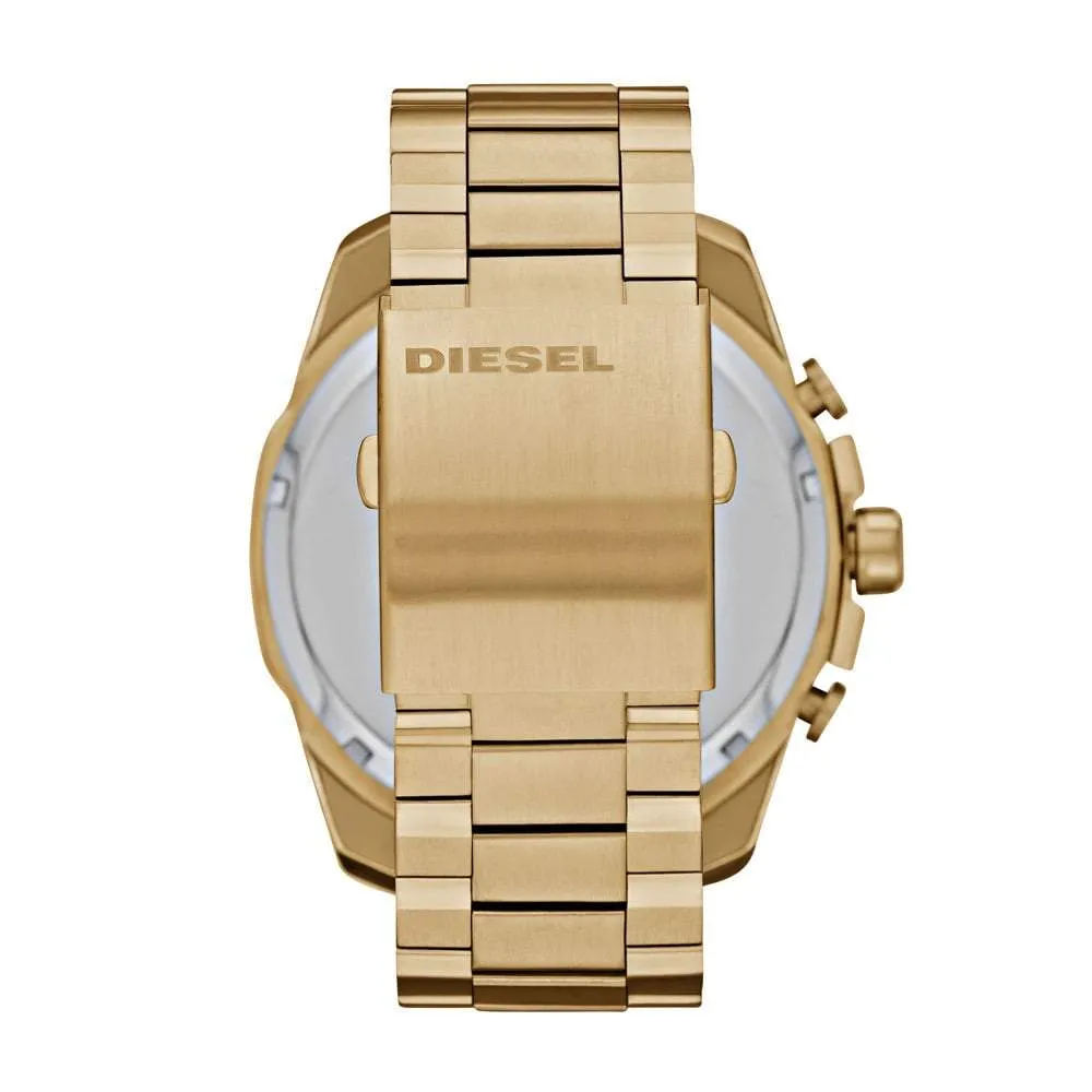 Diesel Men's Chronograph Watch Mega Chief Gold