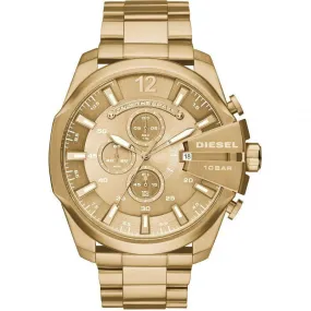 Diesel Men's Chronograph Watch Mega Chief Gold