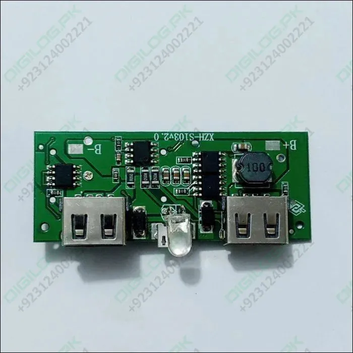 Dual Usb 18650 Battery Charger Power Bank Module 5v 1a 2a